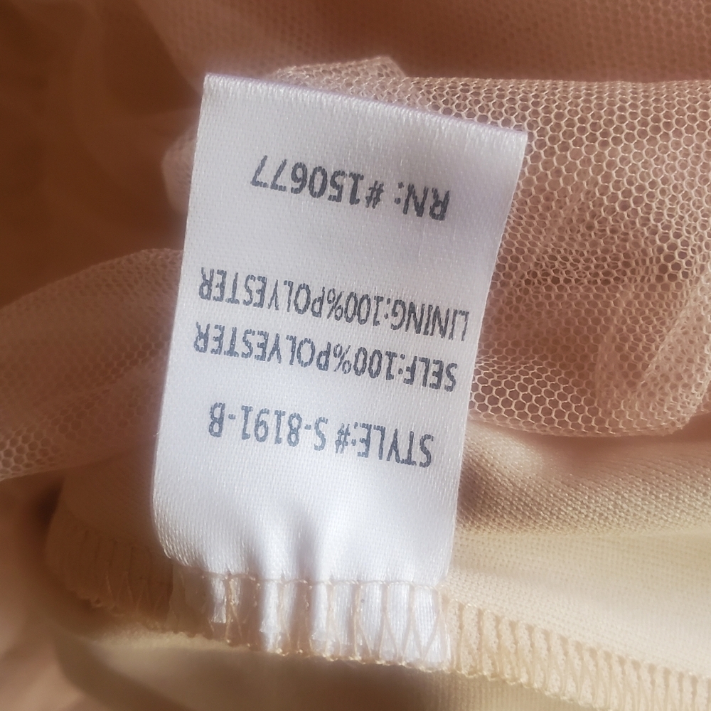 STRUT & BOLT Gradient Style Tiered Mesh Tulle Maxi Skirt Size Med. NEW WITH TAG - Picture 8 of 8